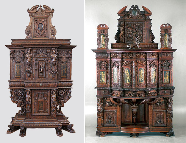 Getty Museum cabinets French 16th century