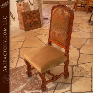 hand carved cherry dining chairs with hand carved solid cherry dining table